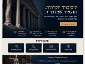 דמו 1 — ליטיגציה יוקרתית
